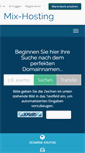 Mobile Screenshot of mix-hosting.com